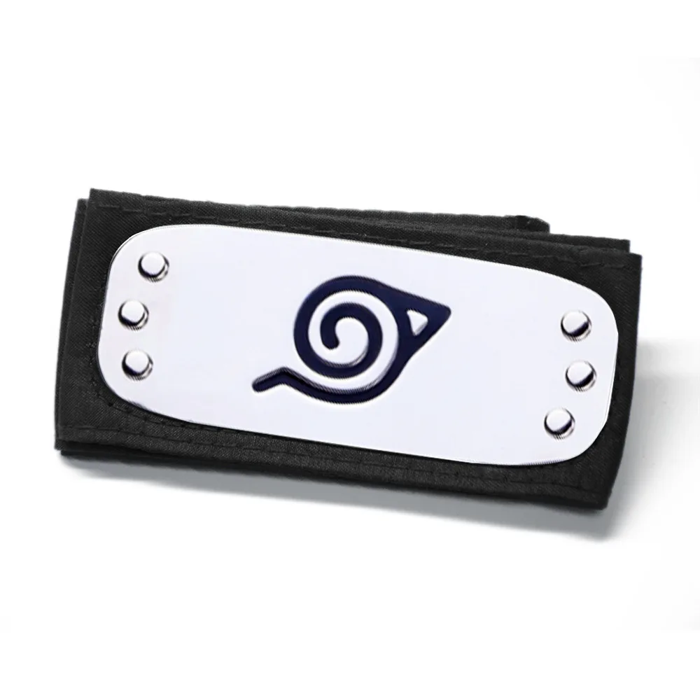20pcs/box Anime Figures Headbands Guard Ninja Kunai Shuriken Accessories Uzumaki Hatake Kakashi Head Belt Cosplay Props