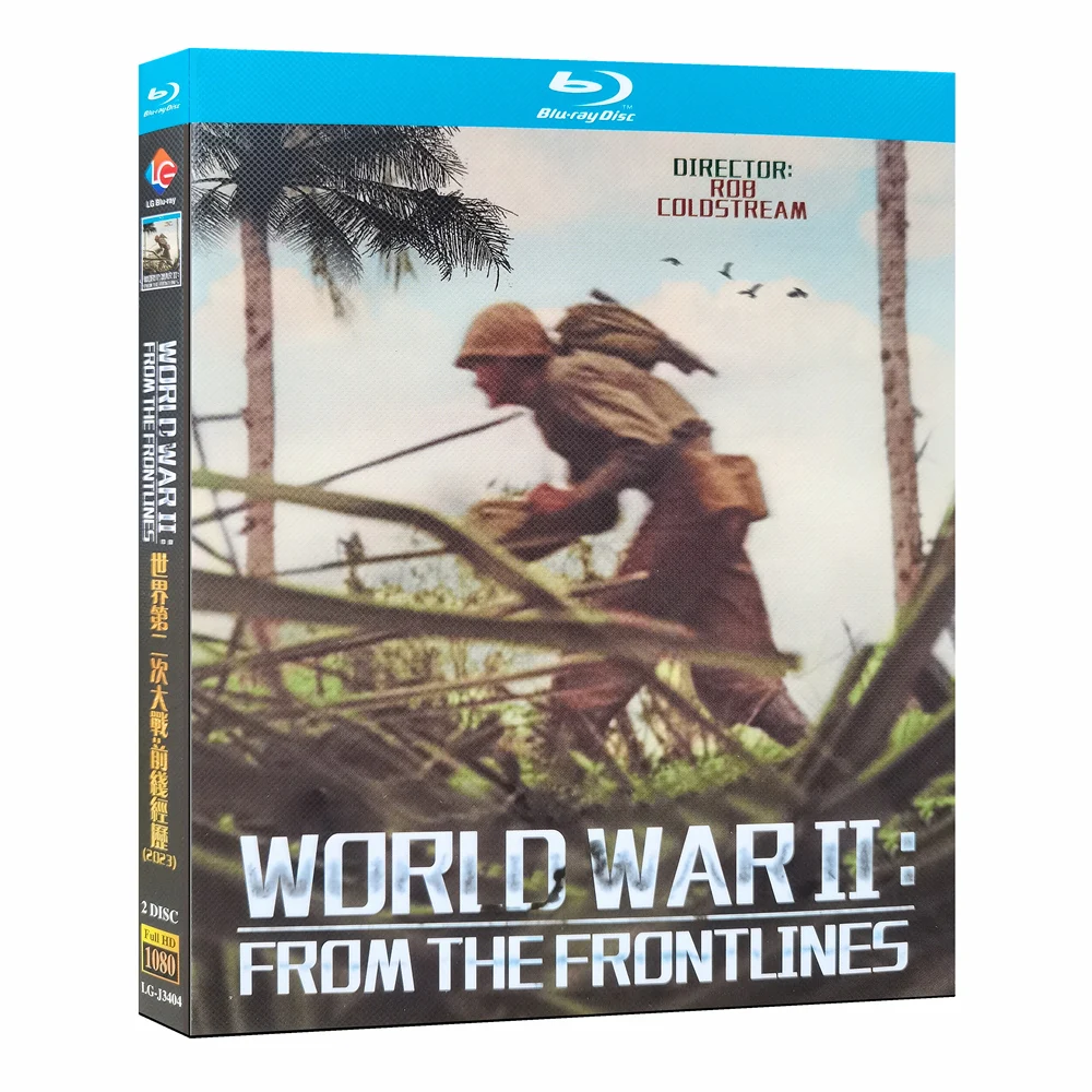 

Blu ray Ultra HD Movie World War II from Frontline Disc BD Disc English Pronunciation