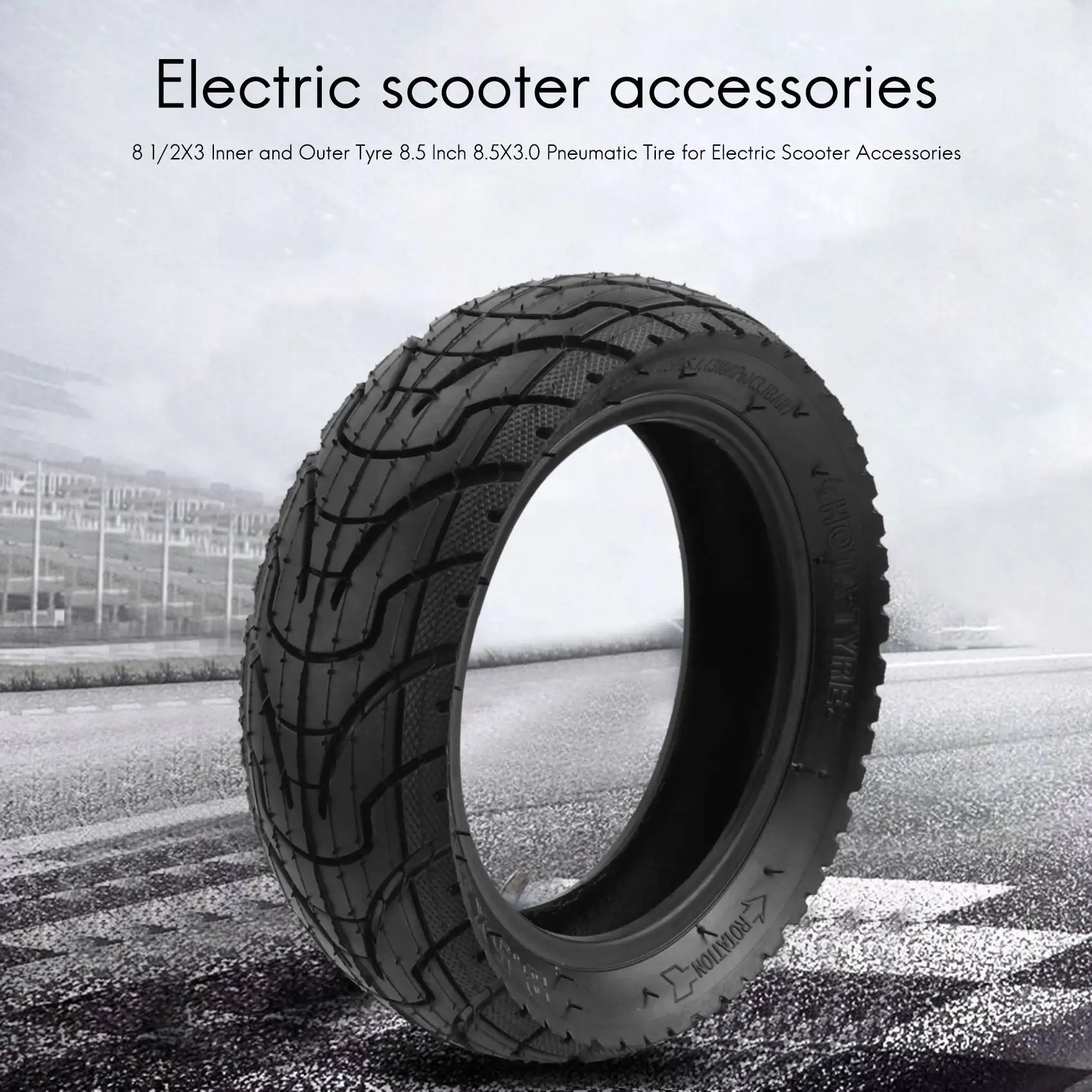 

ABXN-8 1/2X3 Inner And Outer Tyre 8.5 Inch 8.5X3.0 Pneumatic Tire For Electric Scooter Accessories