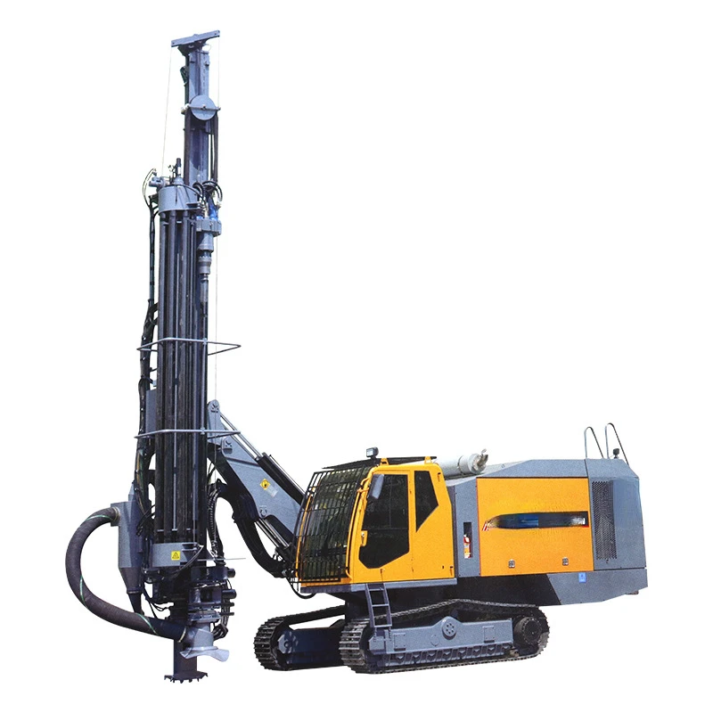 Heavy-duty open-air tracked down-the-hole drilling machine impact drilling   KT25 integrated drilling machine