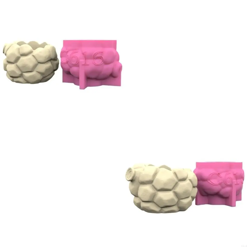 

Ручная работа, мини-формы для цветочных горшков, суккуленты, кашпо, литейная форма, фруктовые тематические формы для поделок,