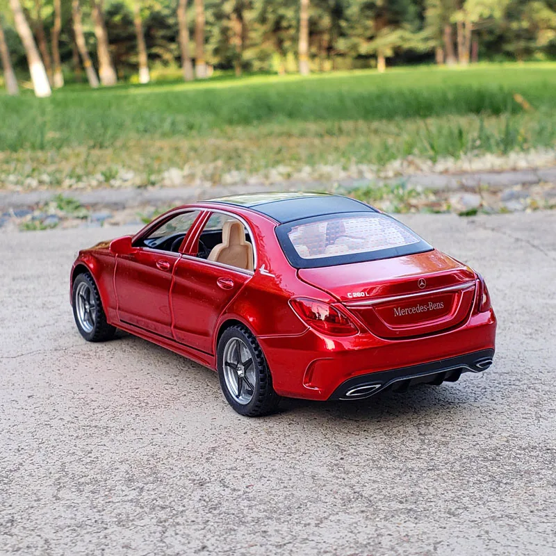 C260L Gifts For Children Newao 1:32 Alloy Car Model Simulation Exquisite Diecasts & Toy Vehicles Pull Back & Sounds & Light