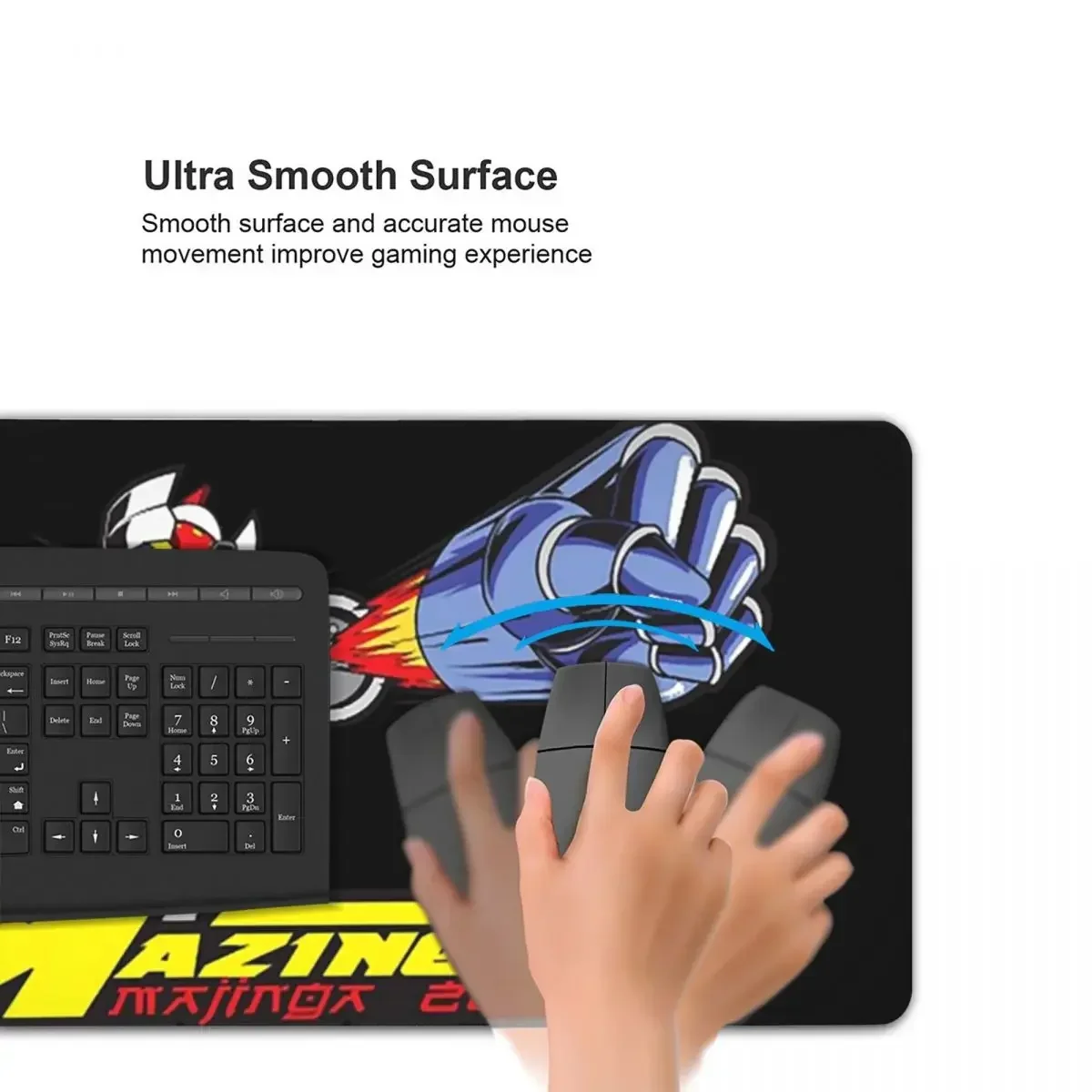Mazinger Z Goldorak Actarus Grendizer Maschera Tappetino per mouse grande Tastiera per computer Tappetino per mouse PC da gioco Tappetino per scrivania portatile Tappetini da tavolo