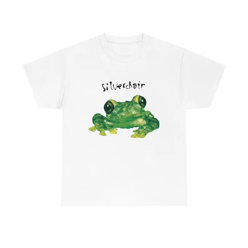 Silverchair Frogstomp 95 Frog Essential T-Shirt Unisex Heavy Cotton Tee