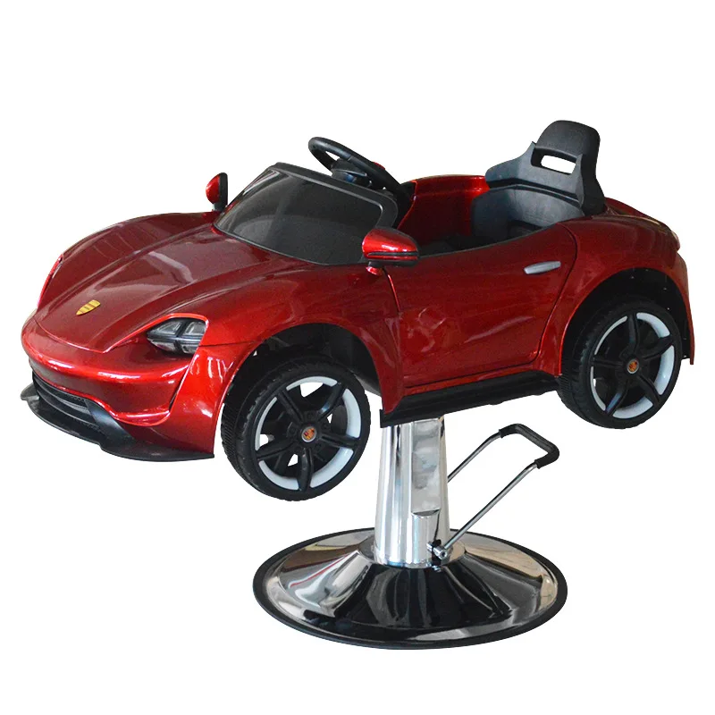 Synthetic Leather Barber Shop Hotel Chair New Design Hydraulic Hair Cutting Chair With Music Car Design For Kids Beauty Salon
