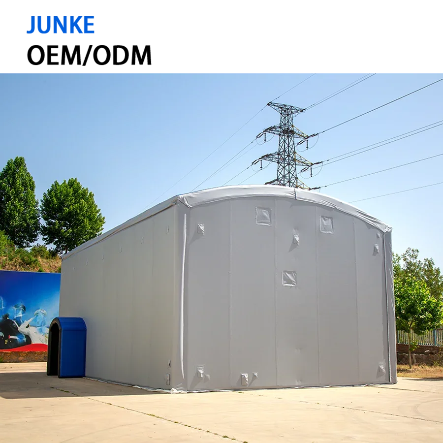 Tienda inflable personalizada OEM/ODM para exteriores, rescate de emergencia a gran escala, refugio para alivio de desastres y tienda contra incendios