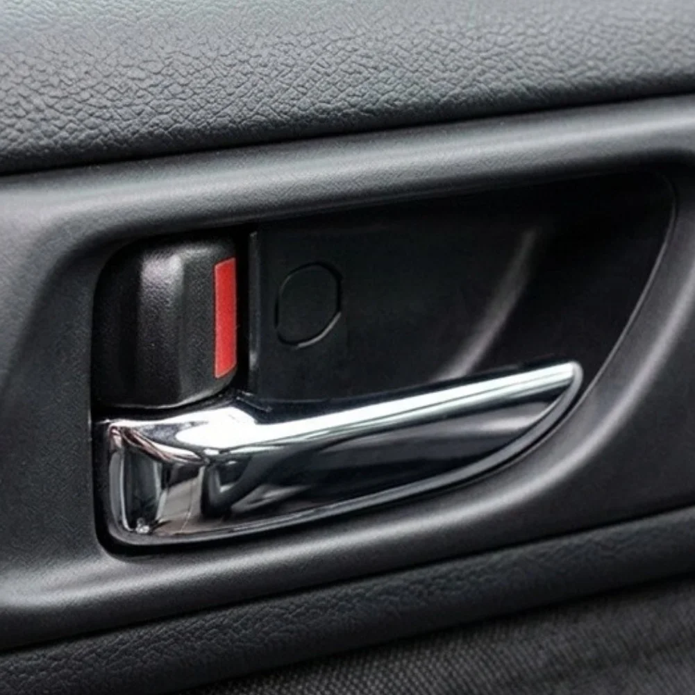 Black Front Left Handle Cabin Door Lever Direct Replacement Fit Easy Installation Design Practical Automotive Part