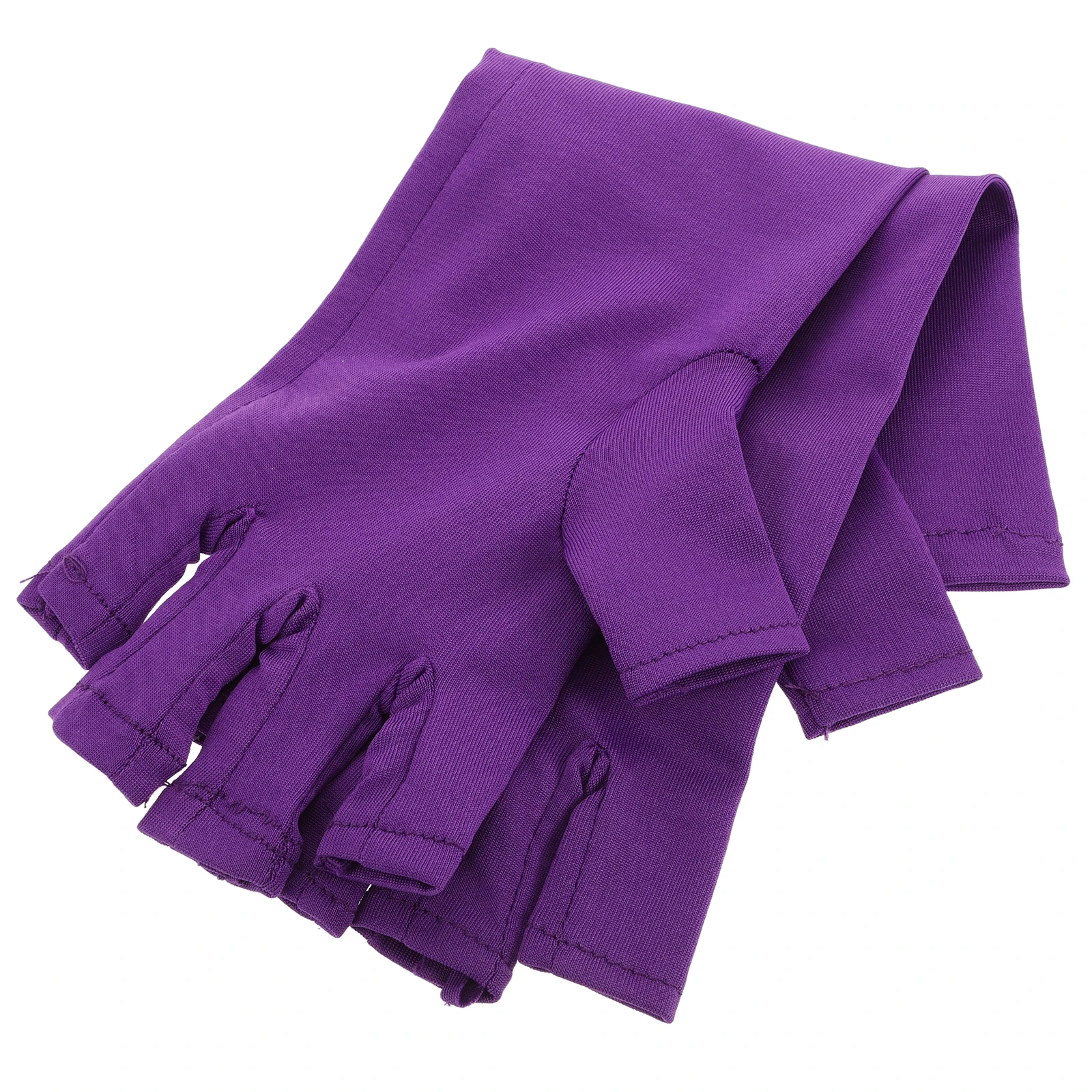 

Fingerless UV Phototherapy Uv Fingerless Manicure Shield Gloves Black Hand Therapy 1 Pair Nail Art Phototherapy Gloves