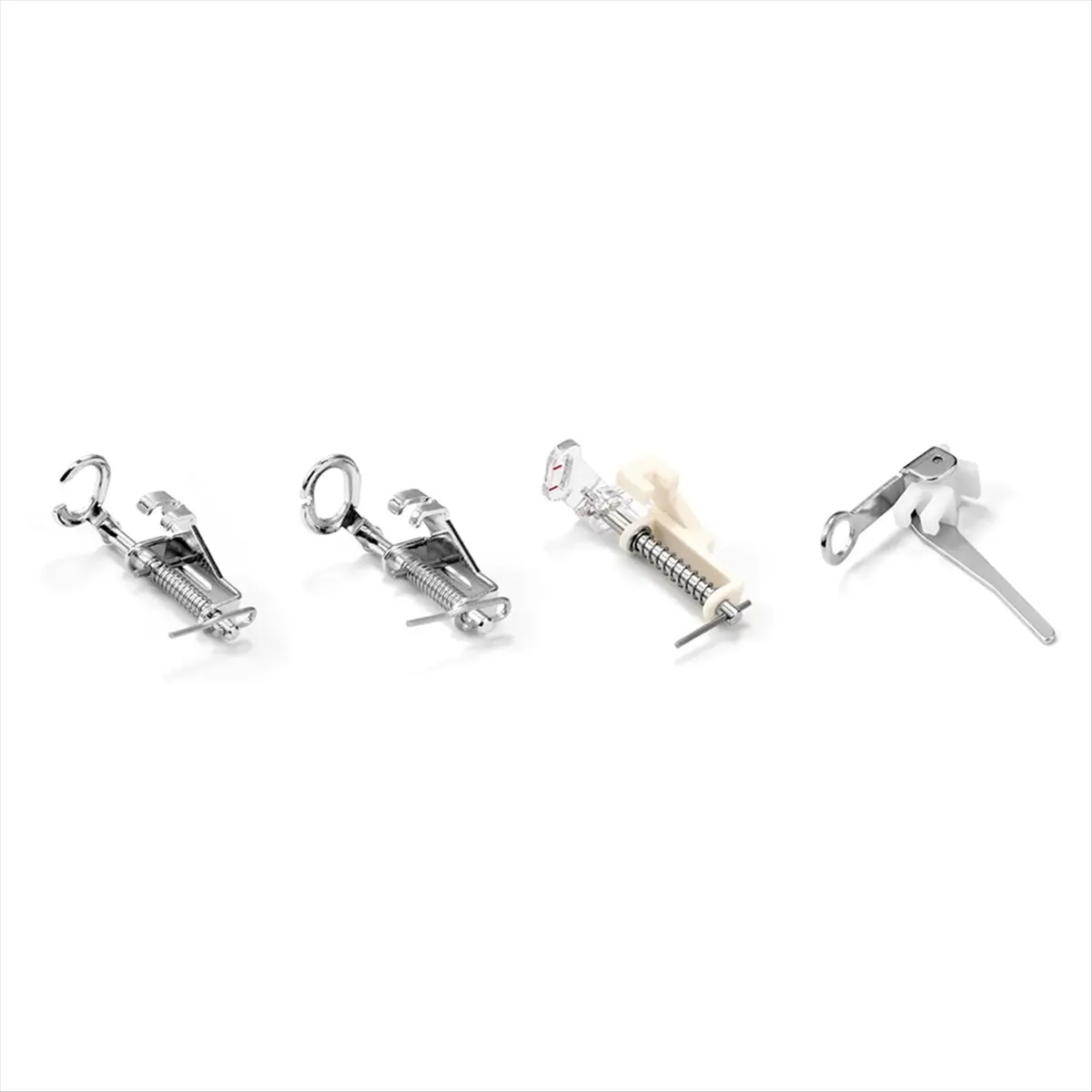 Budget-Friendly 4PCS Large Metal Darning/Free Motion Presser Foot Set for Low Shank Singer, , & More Sewing Machines