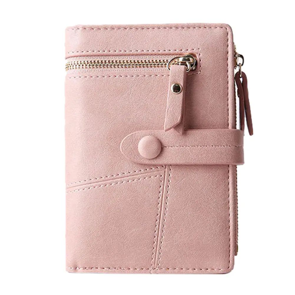 

1 шт. Кошелек для монет женский, модный, из искусственной кожи, компактный, на молнии, органайзер, сумочка для мелочей, легкий, на каждый день