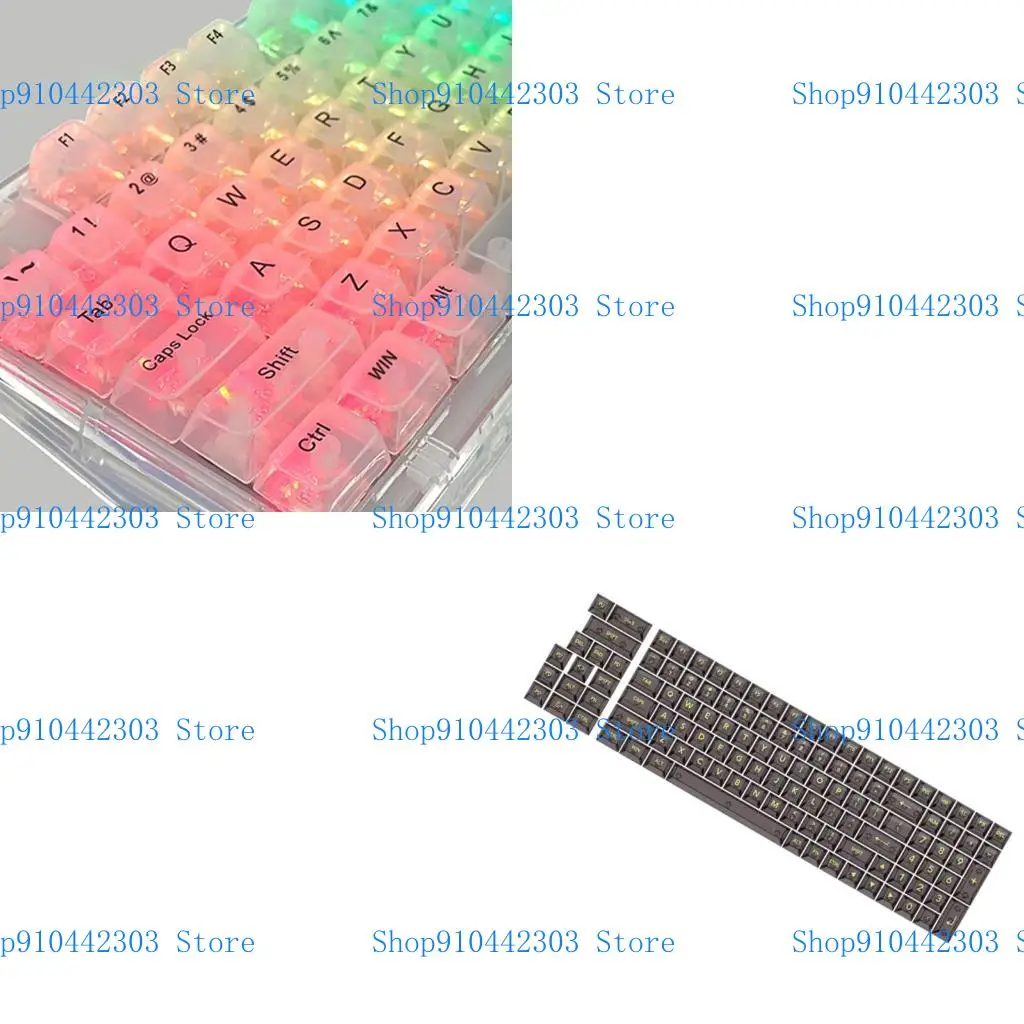 

L4MD Multiple Layout Choices 115Keycaps for MX Switcher Mechanical Keyboards Caps