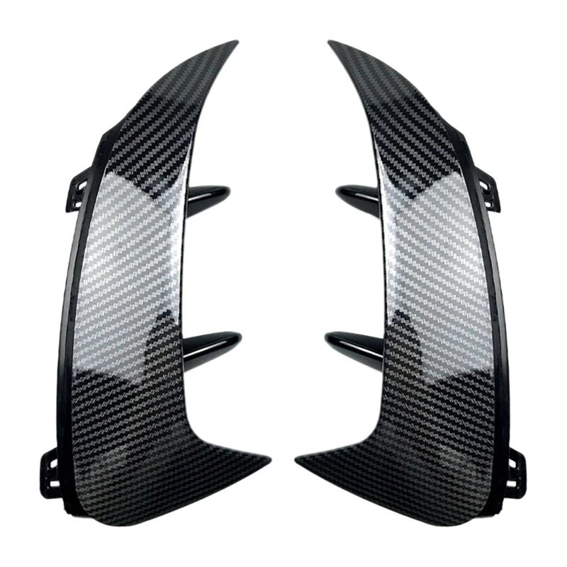 1 Pair Rear Bumper Spoiler Canards Splitters For Mercedes Benz W177 AMG Line Hatchback A180 A200 A220 A160 A250