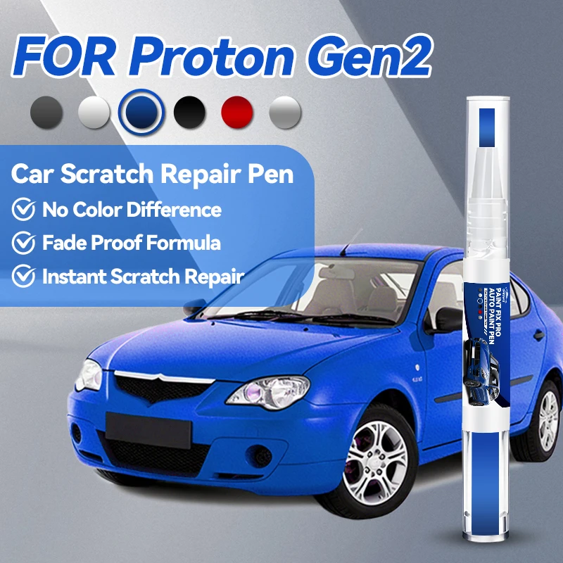 

Горячая новинка 2026: Ручка-карандаш для ремонта лакокрасочного покрытия автомобиля Proton Gen2, кисть для подкраски, средство для удаления царапин, аксессуары для авто DIY B