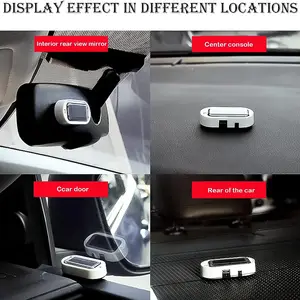 Universal Strobe-Signalsicherheitssystem, Flash-LED-Lichtwarnung, Alarmlampe, Solarenergiesimulation, gefälschte Anti-Therby-Vorsicht, Auto 6 Hauptverkäufe Anti -Diebstahl -Lampe - №5