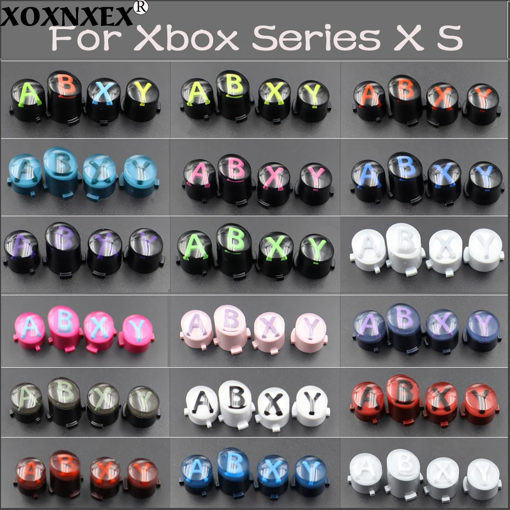 1Set For XBox Series X S Core Controller ABXY Action Face Buttons Mod Kit Replacement Gamepad Repair Parts