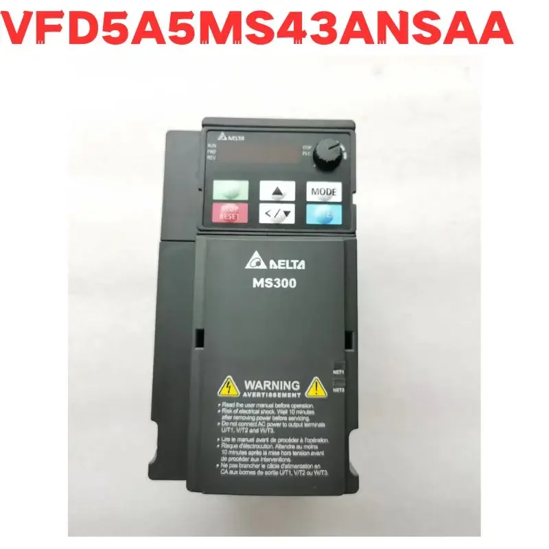 

Second-hand VFD5A5MS43ANSAA Inverter Tested OK