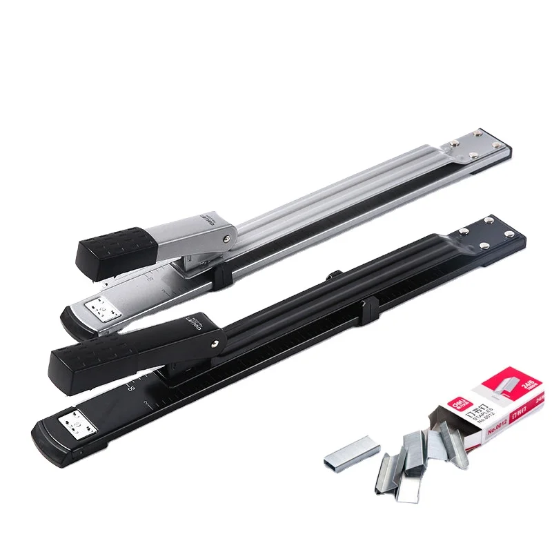 hit productLong-arm Stapler Saddle Stitch Stapler A3 Electric Paper Binding for Book Office Use