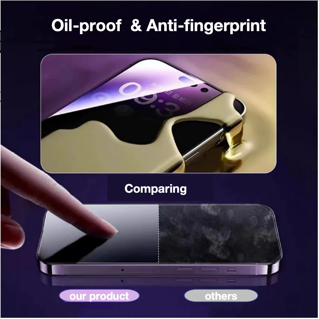 2 قطعة حامي الشاشة الزجاج المقسى آيفون 16 15 برو ماكس 14 13 12 11 زائد زجاج واقي آيفون X XR XS Max14 15 Plus #5