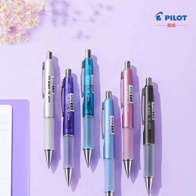 

1шт Пилот Доктор Гелевая ручка с низким центром тяжести, мягкая ручка, черные ручки 0,5 мм, японские канцелярские принадлежности