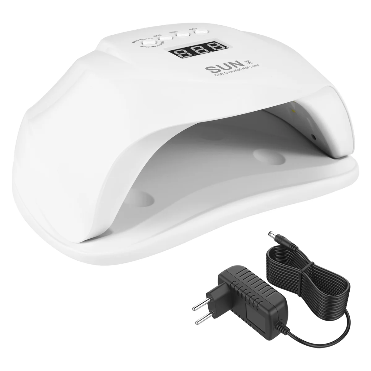 Máquina secadora de Gel para uñas Sun X 54 W, lámpara Led Uv para secador de uñas, máquina profesional de esmalte de luz blanca, secador rápido, herramientas de decoración de uñas E