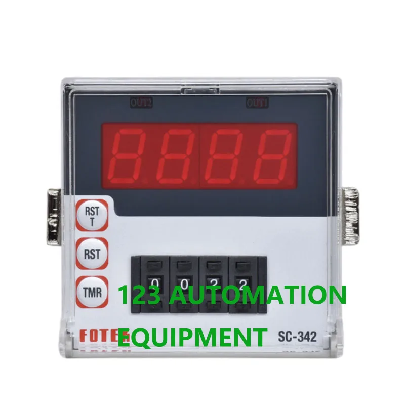 

Authentic New FOTEK SC-342 Counting Relay 220VAC Electronic Counter