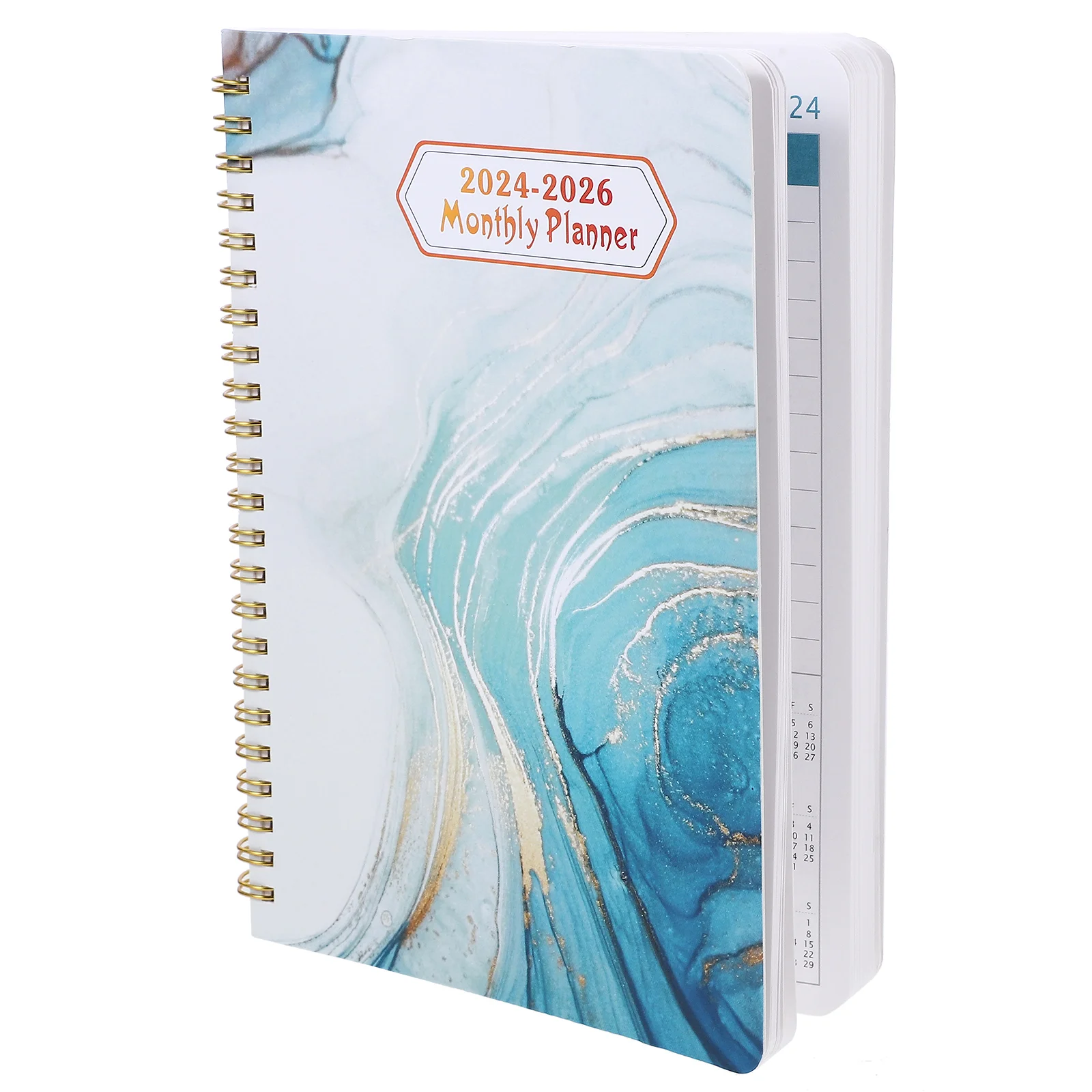 Hourly Planner Advent Calendars Portable Note Pad Coil Book Books College Calender
