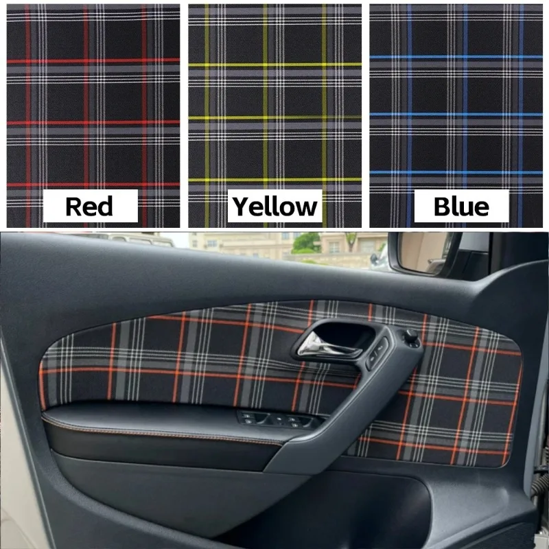 

1.5x1m Car Interior Upholstery Modification Fabric Foam Backing Cloth for Car Seat Door Panel Headliner DIY Craft Lining Repair