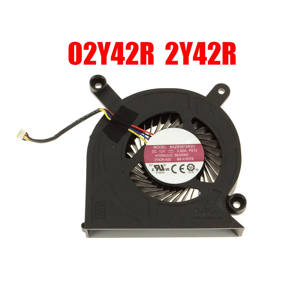 

Cooling Fan For DELL For OptiPlex 3280 5260 5270 7780 / 5400 5490 All-In-One For Inspiron 24 5477 All-In-One 02Y42R 2Y42R 12VDC