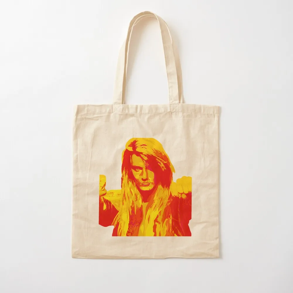 

sebastian bach — warm pop art painting Tote Bag Women's bags bag luxury women shopping trolley bag
