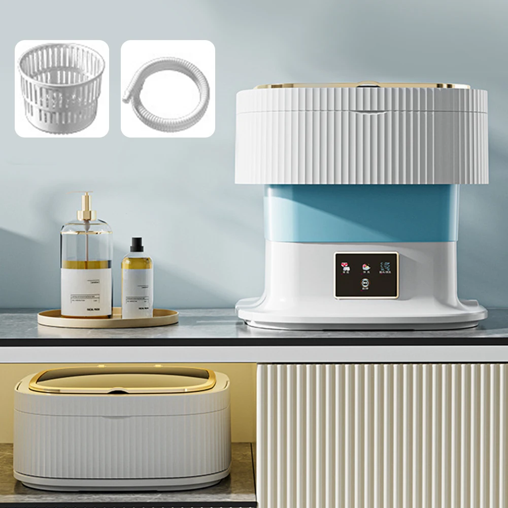 

Портативная маленькая мобильная стиральная машина 11,5 л, портативная выдвижная бытовая стиральная машина для носков, нижнего белья, детской одежды