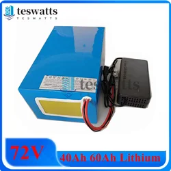 72v 40Ah 60Ah lithium ion battery pack li ion 50A 100A 150A 200A BMS 3000w 5000w 8000w 12000w scooter go cart motorcycle