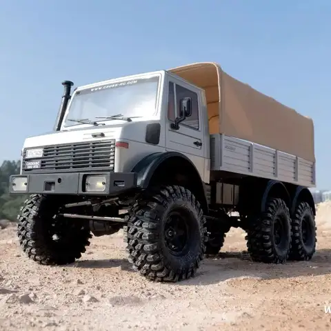 รถบังคับวิทยุ Crossrc EMO 1/10 6x6 NT6 รถปีนเขา ดิฟเฟอเรนเชียล 2 สปีด กันน้ำ สำหรับขับขี่ออฟโรด