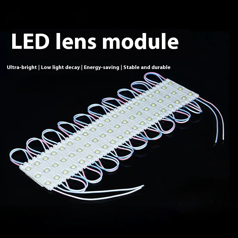 

SDM 2835 led moudle 200pcs DC12V 11000k Cool white color 1.5W led injection module 61*13mm waterproof LED back light