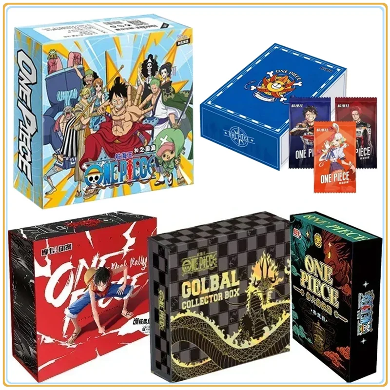 

One Piece Collections Редкие карты Box Booster Pack Аниме Луффи Зоро Нами Чоппер TCG Игра Коллекционная карта Детский подарок на день рождения