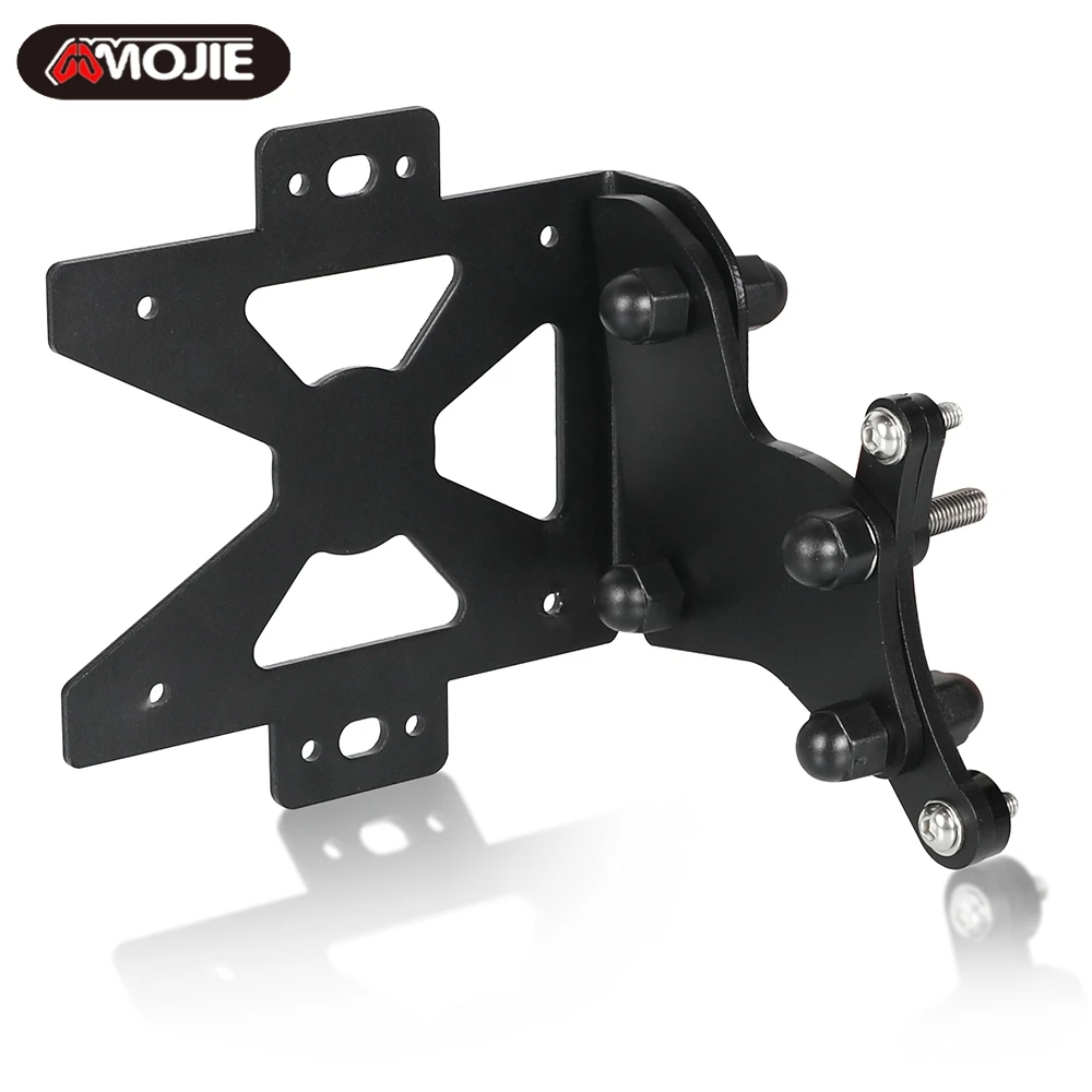 For BMW R Nine T RNINET R9T 1200 SCRAMBLER 2014 2015 2016 2017 2018 2019 Motorcycle Side Mounted LED License Plate Bracket