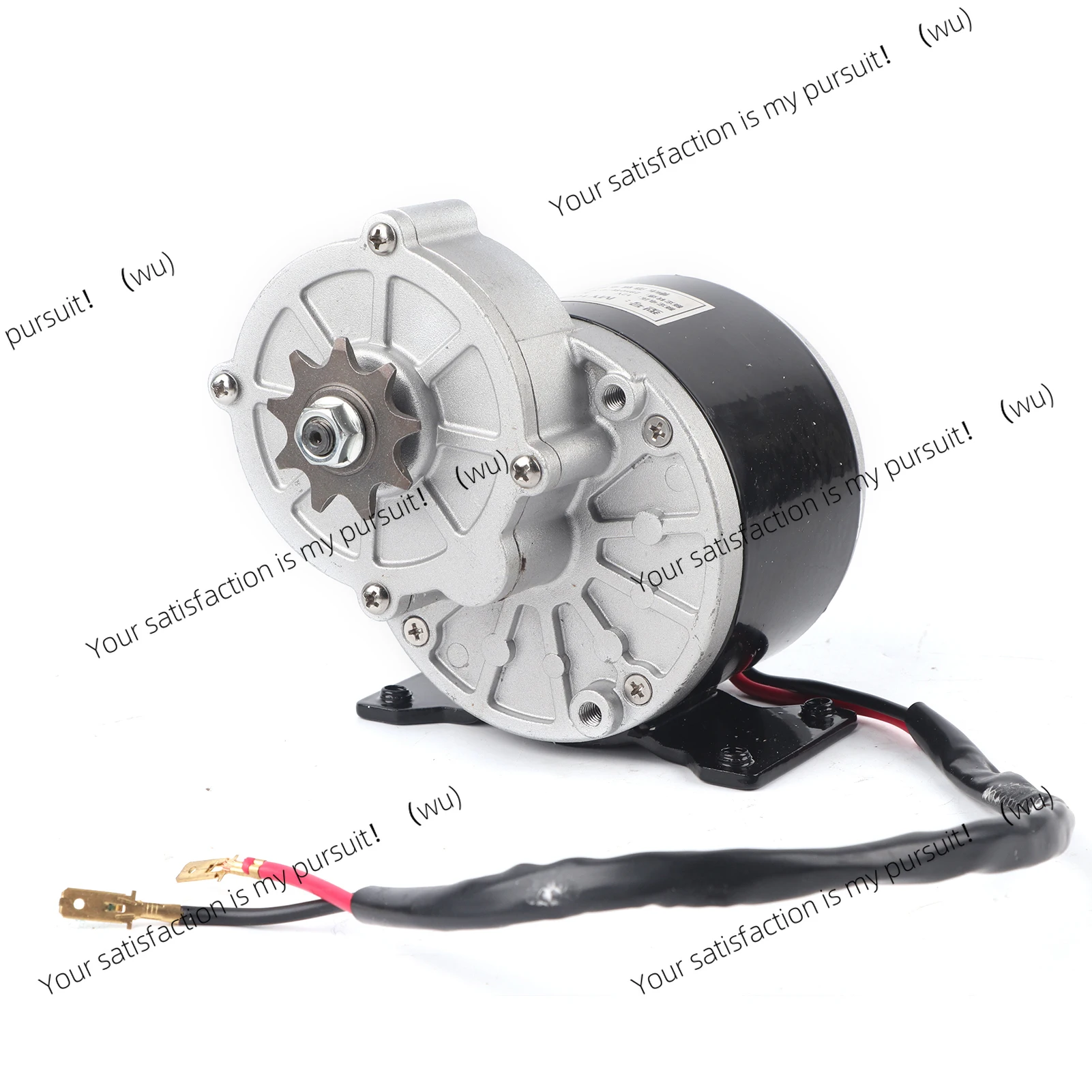 12V 250W Gear Reduction Electric Motor with 9 Tooth Sprocket Brushed DC Motors Reductor for E‑bike Scooter