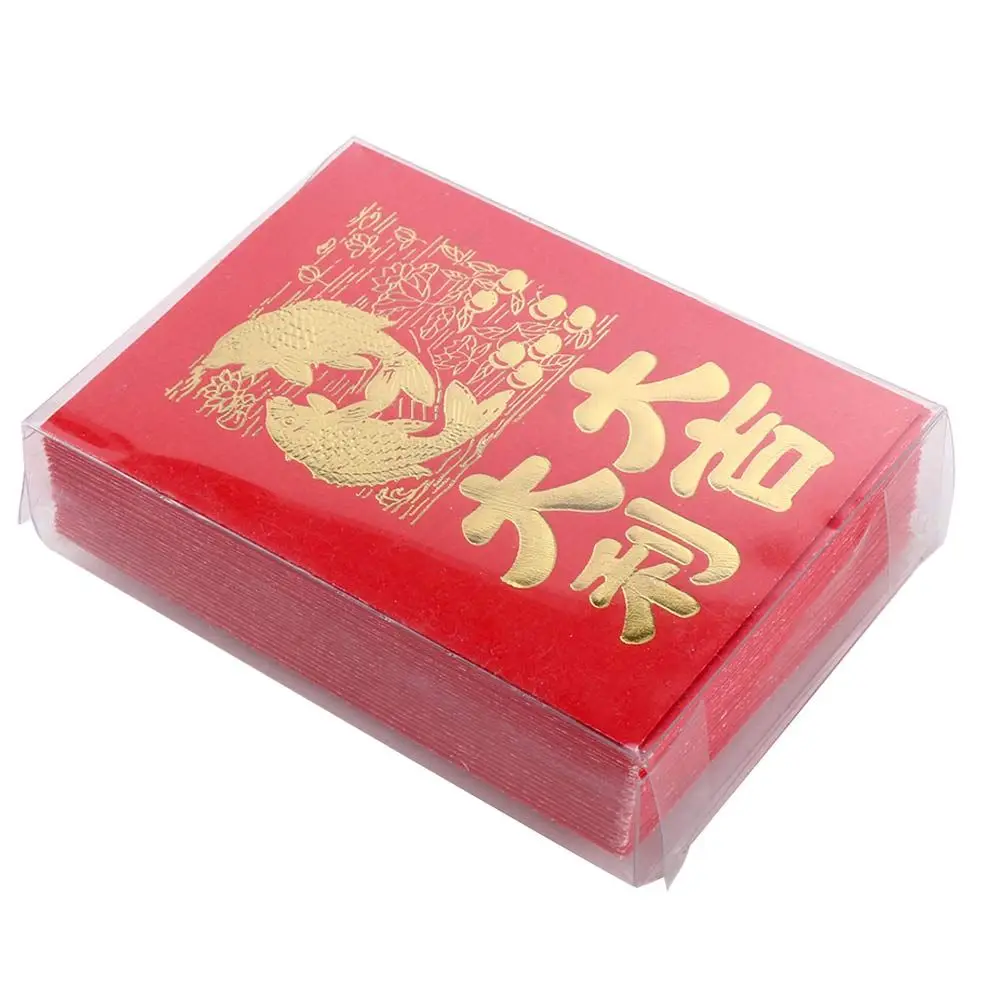 

Позолоченные 30 шт. денежные конверты для свадебных подарков, китайские денежные конверты для удачи, мини-красные конверты для денег на Новый год и Весенний фестиваль