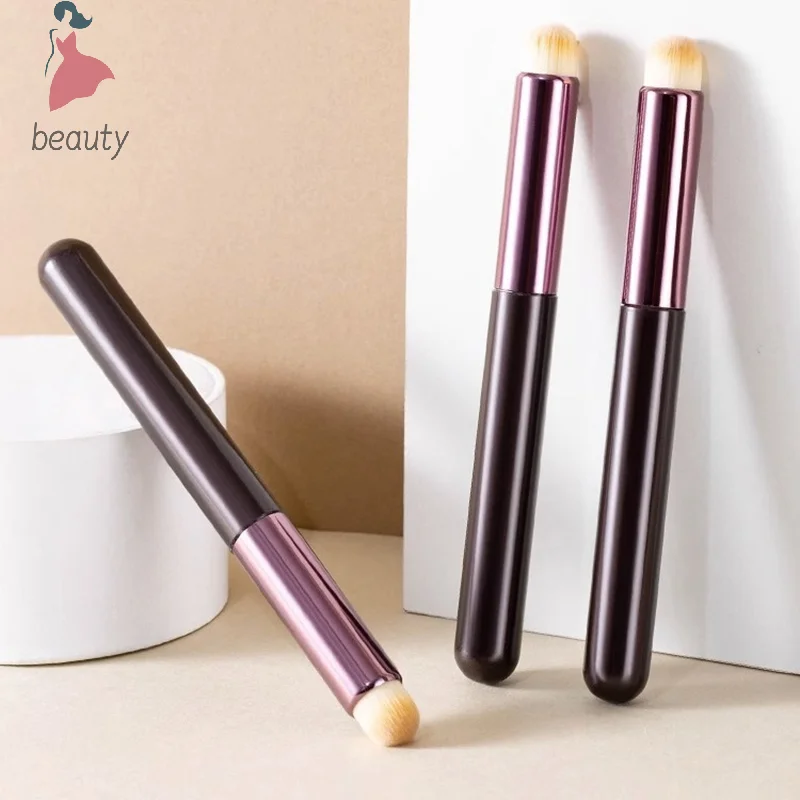 Professional Lip Makeup Brush Round Head Multifunctional Smudging Lipstick Concealer Eyeshadow Highlighter Liptints Cosmetics