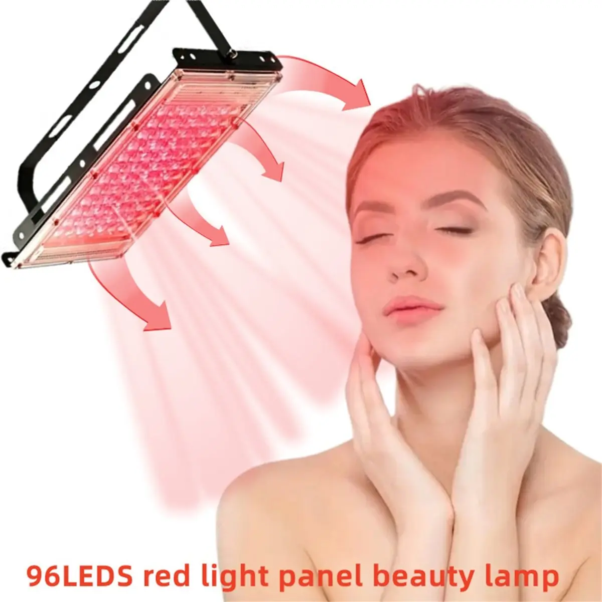 Big Discount 96 LEDs Red Light Therapy Lamp Infrared Light Therapy 660nm & 850nm NIR Light Device for Body Pain Relief Skin Care