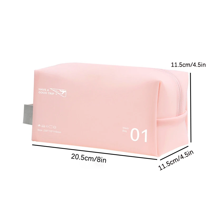 بولي كلوريد الفينيل حقيبة مستحضرات التجميل مقاوم للماء الحلوى الملونة هلام مثمنة حقيبة التجميل حقيبة أدوات الزينة حقيبة تخزين السفر