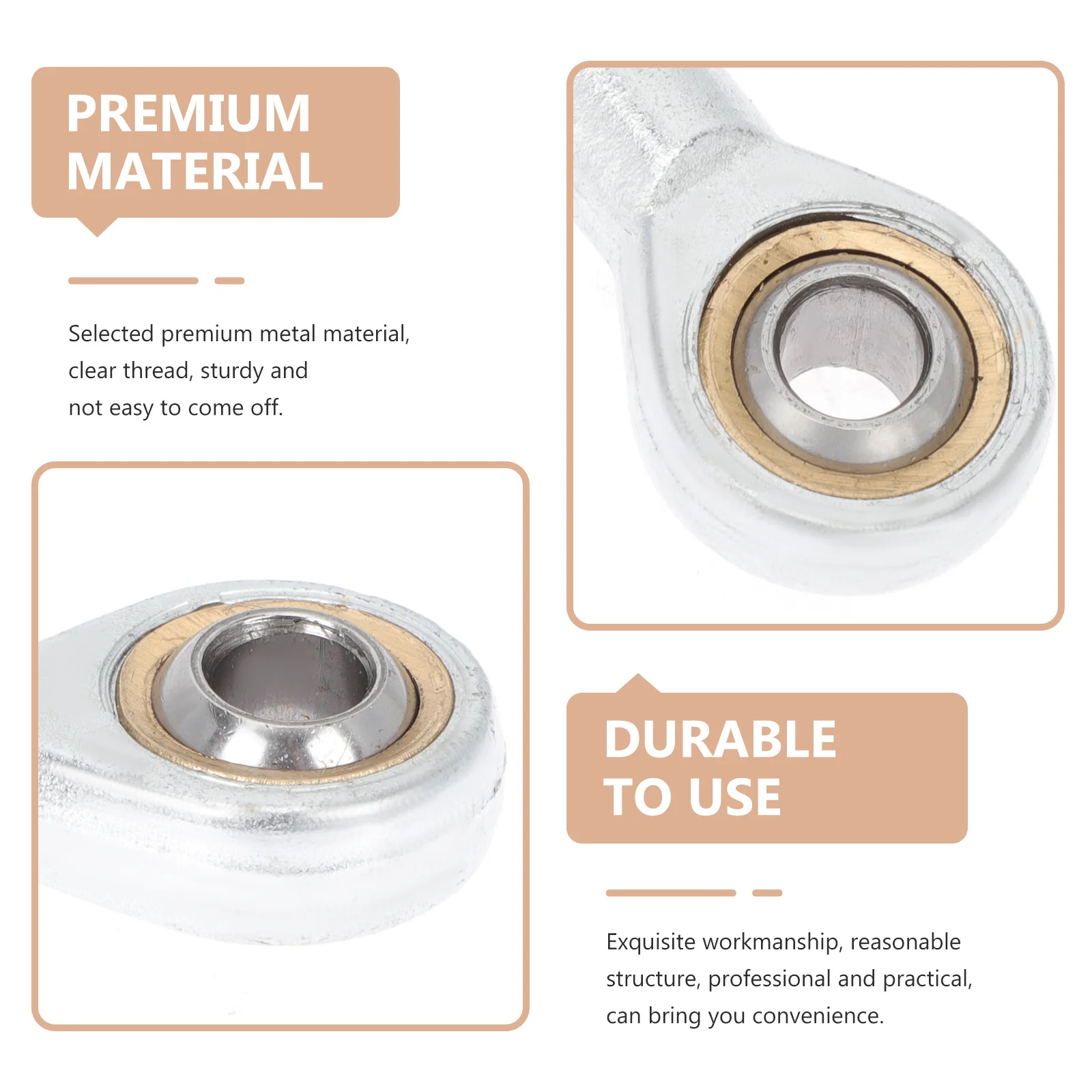 2 قطعة نهاية قضيب ربط التوجيه للمركبة رباعية وصلة كروية استبدال رمح طقم تصليح متوافق مع الذهاب كارت أربع عجلات الطرق الوعرة