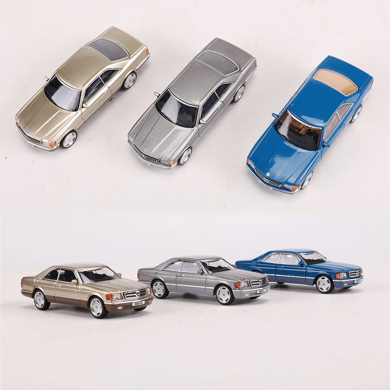 DCT 1:64 Mercedes 500SEC Simulation Alloy Car Model Toys Gift Collection