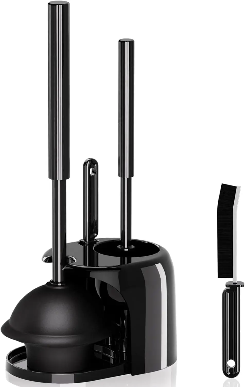 

Набор туалетных щеток и поршней 3 в 1, удлиненная ручка, черный