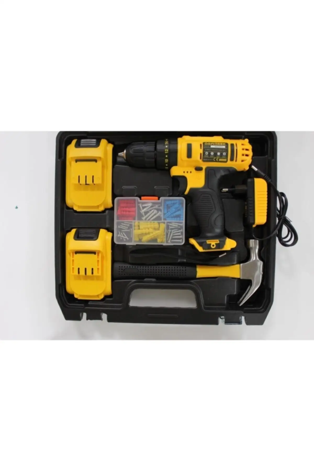 24v 30 Piece Full Set Dual Battery Metal Geared Impact Cordless Drill Convenient Safe Delivery 2020 Model Trend