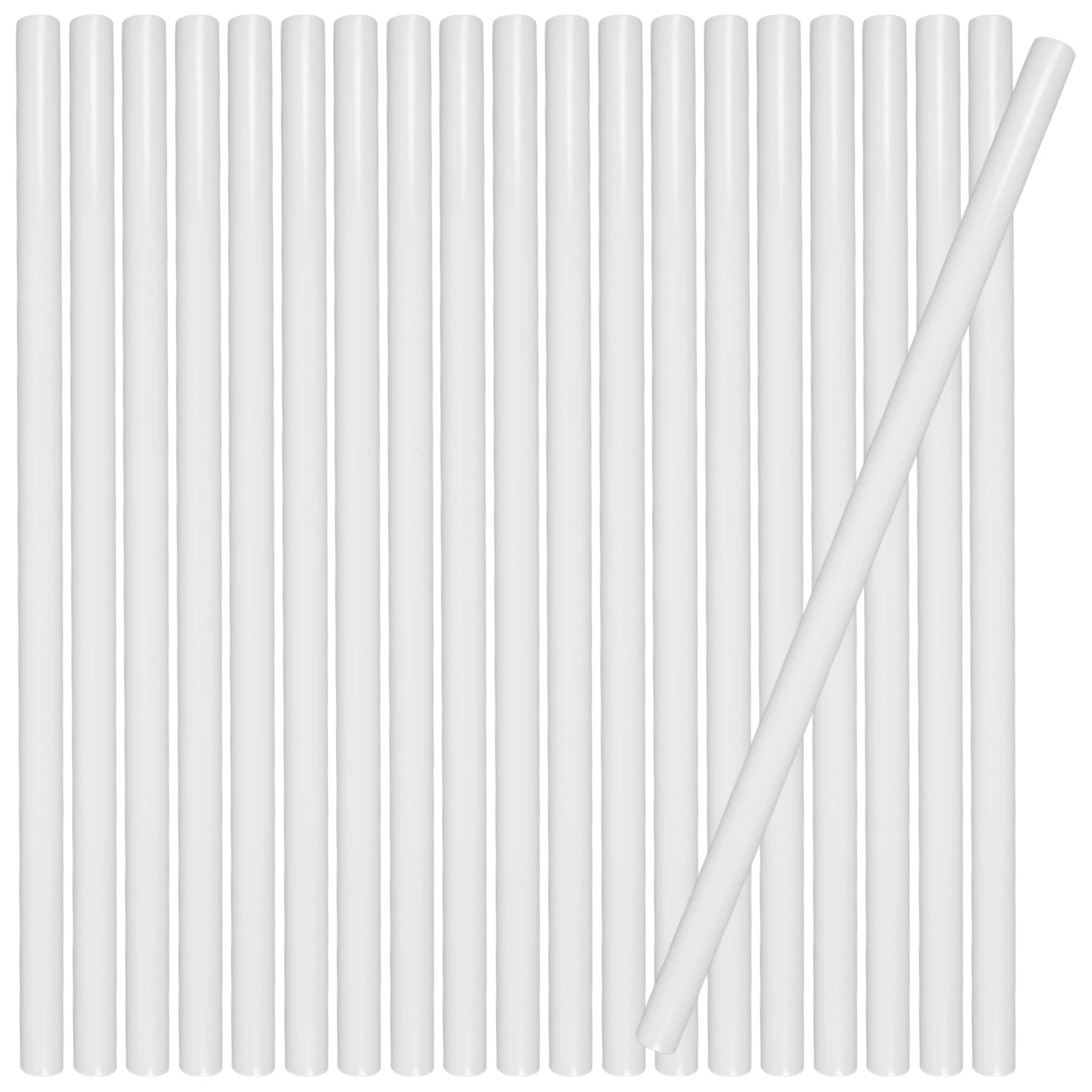 

24pcs Support Rods White Plastic Dowel Sticks for Layered Cake Decorating Tools Clear Stackable Cake Tier Supports