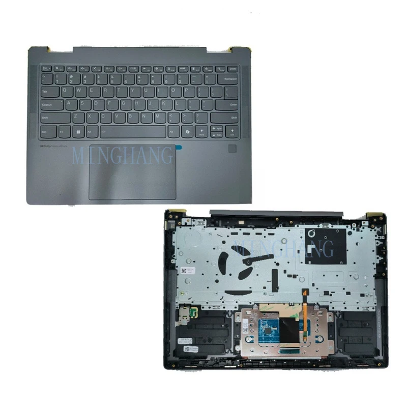 M   NEW For Yoga 7 2-in-1 14IML9 83DJ Palmrest US Backlit Keyboard 5CB1N97636