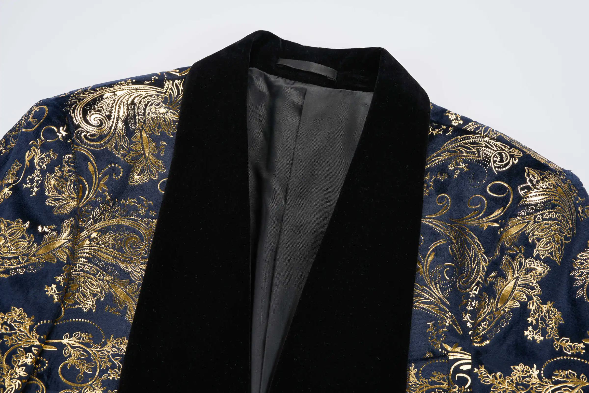 Jas Pria Jacquard untuk Bisnis, Pernikahan, Jas Pria Nyaman 2-Potong (Jas & Celana), Dibuat Sesuai Pesanan, untuk Pengantin Pria, Pendamping Pengantin, Acara Formal, Stok Tersedia