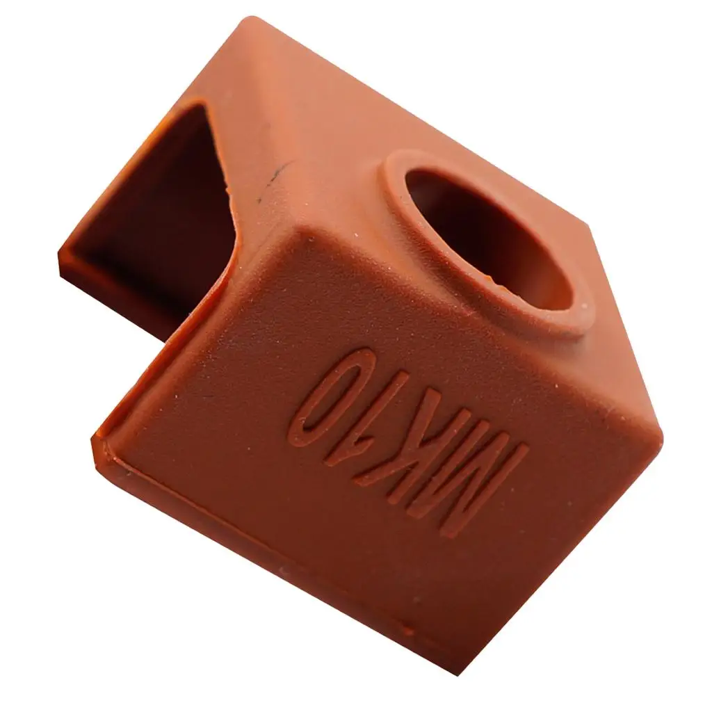 Silicone Socks Cover for MK10 Heat Block Case High Temperature Resistant 3D Printer Protection Sleeve