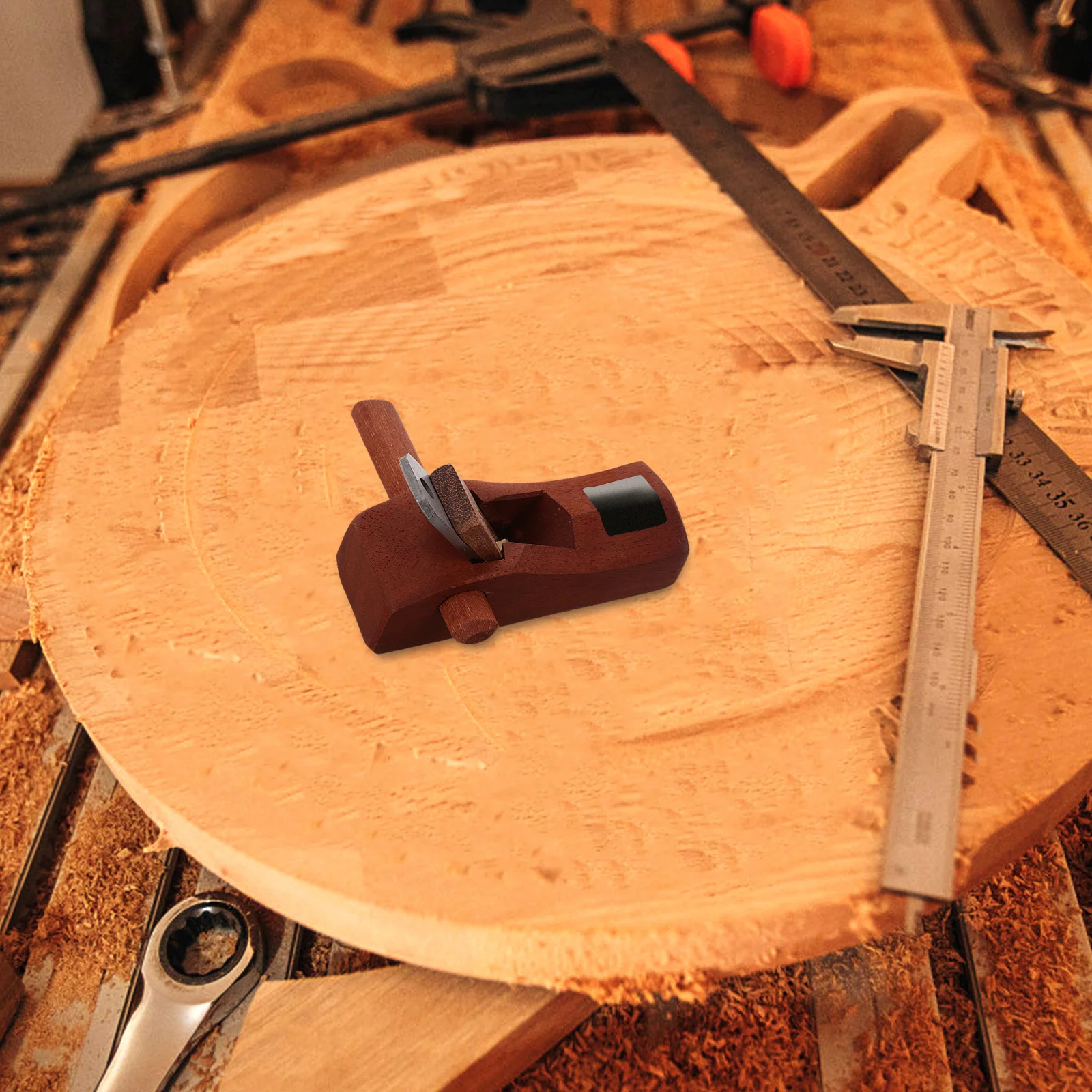 정밀한 목공 작업을 위한 나무 핸드 플래너 평면 조절형 넓은 핸드 툴 목공 트리밍 및 평활화용