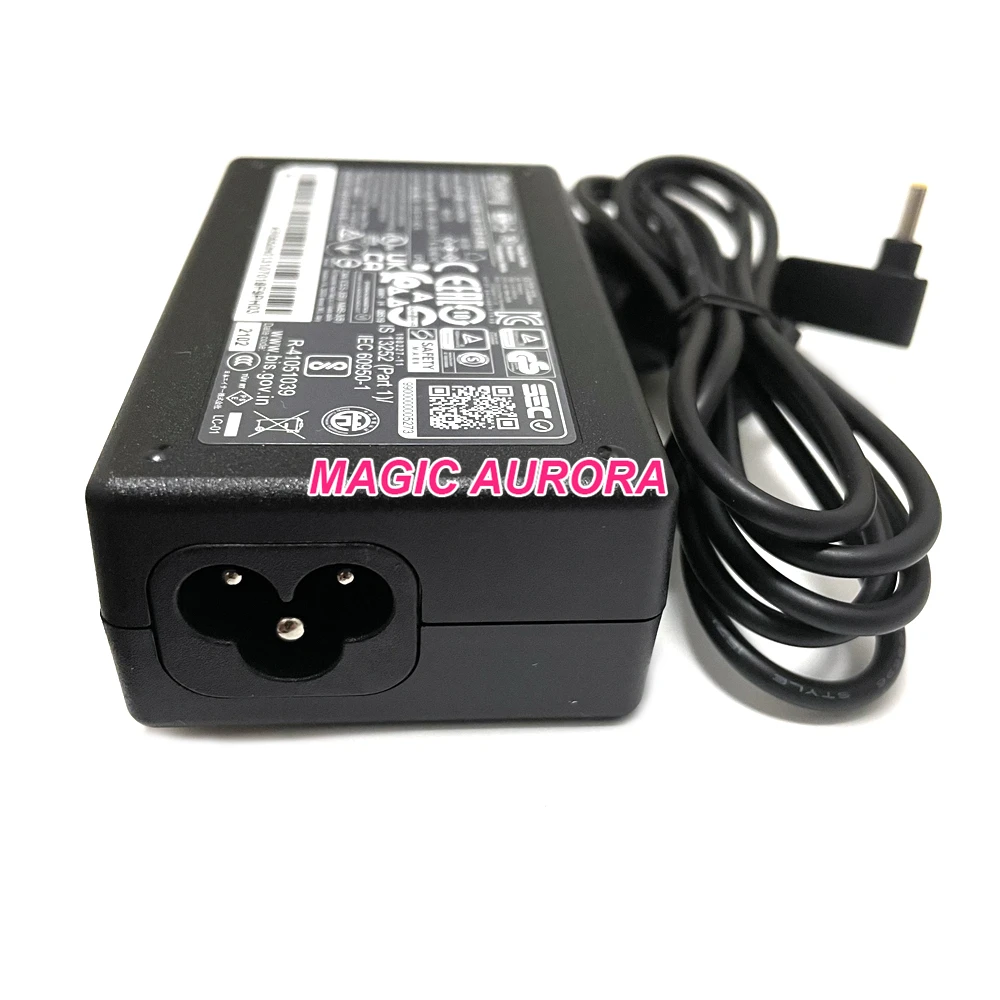 حقيقي جديد Chicony A18-065N3A شاحن 19 فولت 3.42A 65 واط A065R178P محول الطاقة لشركة أيسر أسباير A515-54 S7 شاحن الكمبيوتر المحمول 3.0x1.1 مللي متر #5